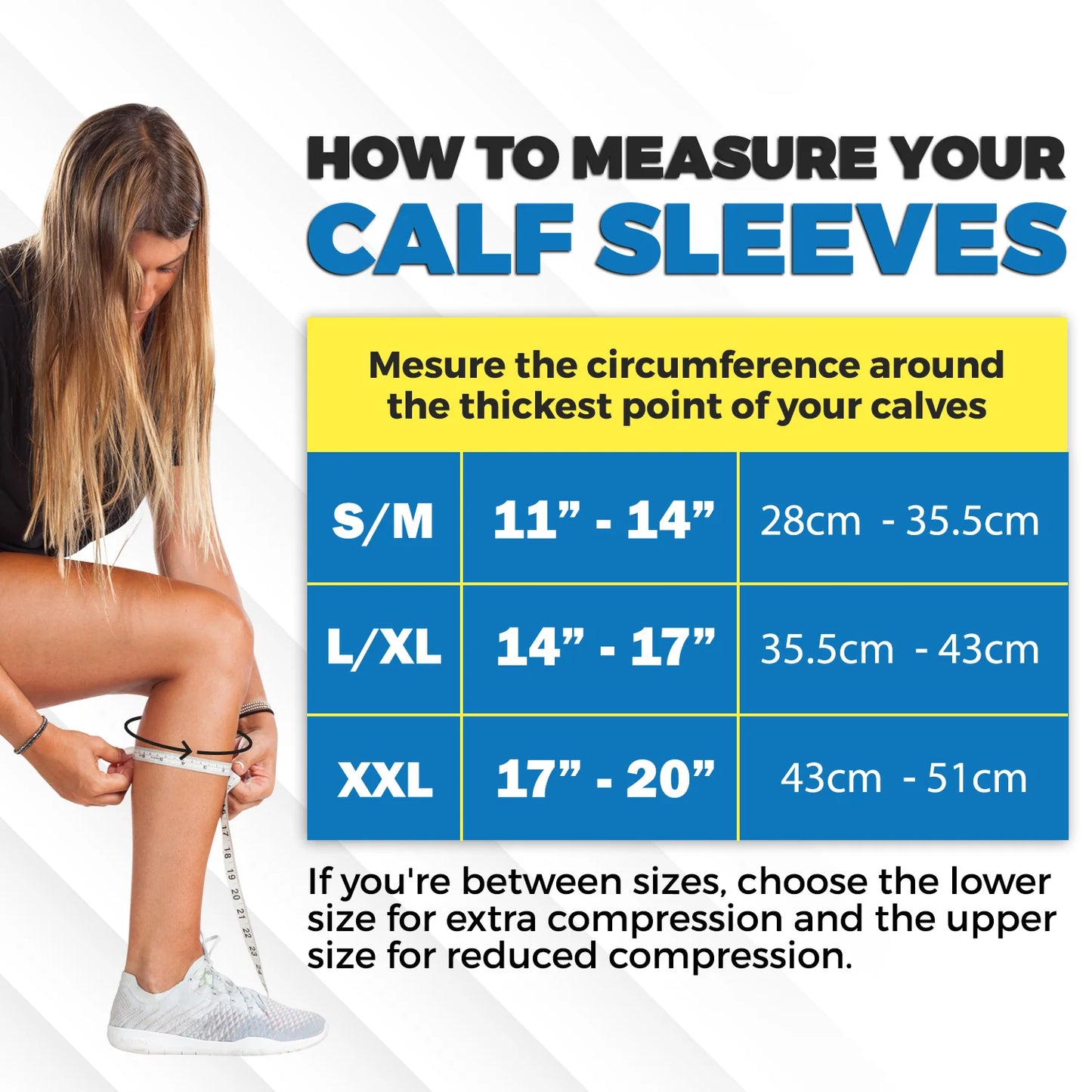 Calf Compression Sleeves for Men & Women – Shin Splint & Leg Support for Running, Cycling, Sports & Recovery